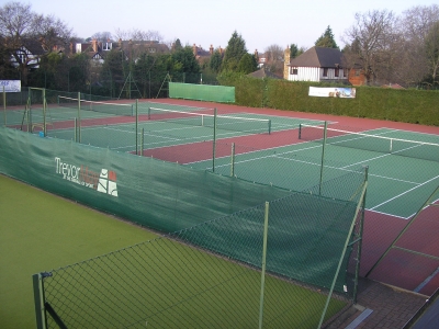 Court 7 resurfacing complete
